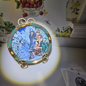 Royal Copenhagen Signed Christmas Plate.